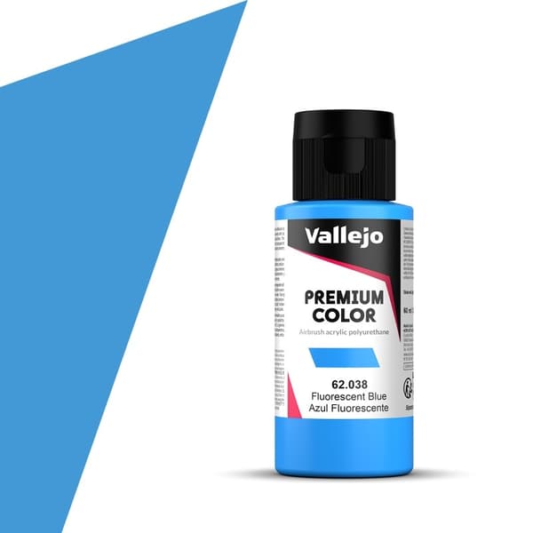 Vallejo Premium farve 62.038 Fluorescerende blå