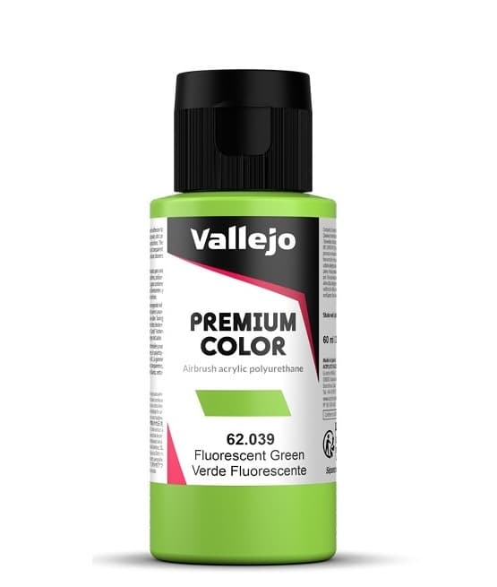 Vallejo Premium farve 62.039 Fluorescerende Grøn