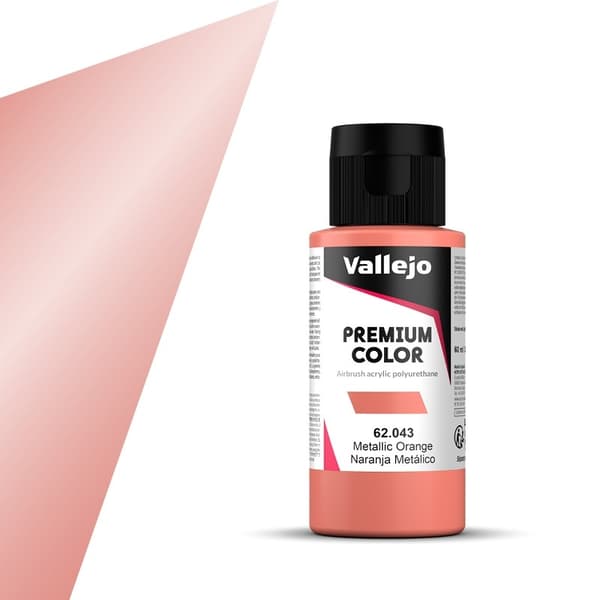 Vallejo Premium farve 62.043 Metallic Orange