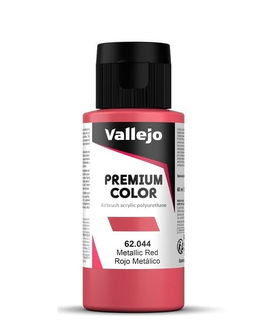 Vallejo Premium farve 62.044 Metallic Rød