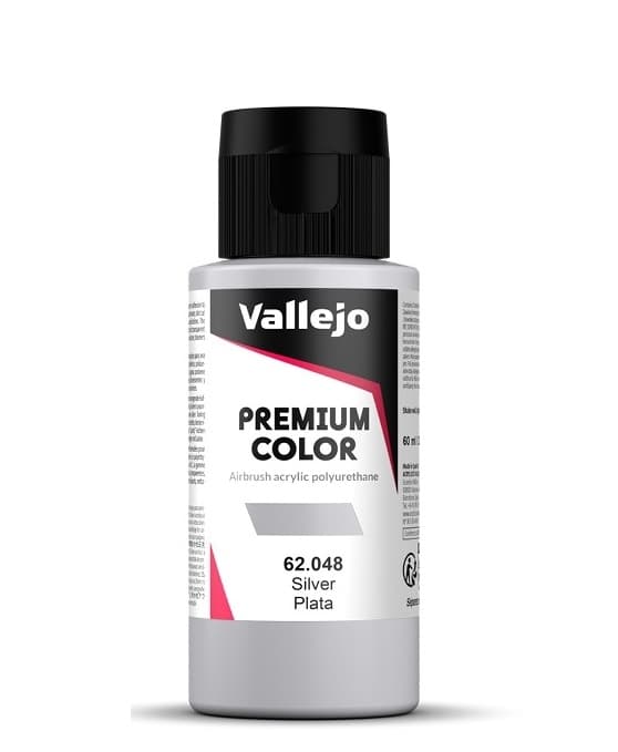 Vallejo Premium farve 62.048 Sølv