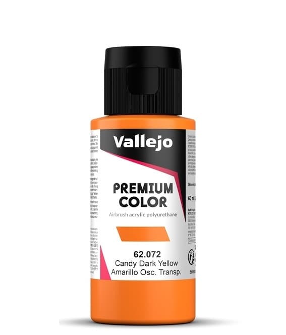 Vallejo Premium farve 62.072 Candy Mørkegul