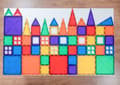Miniatyrbild 3 av 6: CONNETIX Bygg Plattor Magnetiska Regnbåge Startpaket, 60 Delar