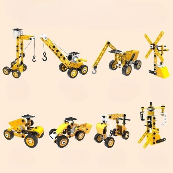 Mega kreativ - DG-4A - KONSTR BLOCS 159 DELAR 26X18X6 RACER MC WB 72