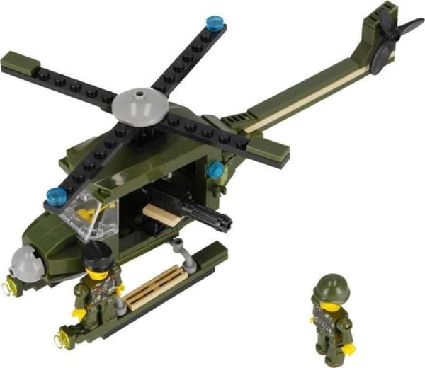 Alleblox - AB3033 - Klockor Militaria 3in1 Helikopter 170 element