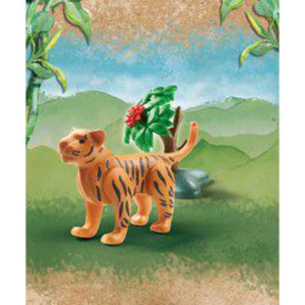 Byggspel - Playmobil - BEBE TIGRE WILTOPIA - Blandat - Blandade material - 4 år - Flerfärgad - Barn