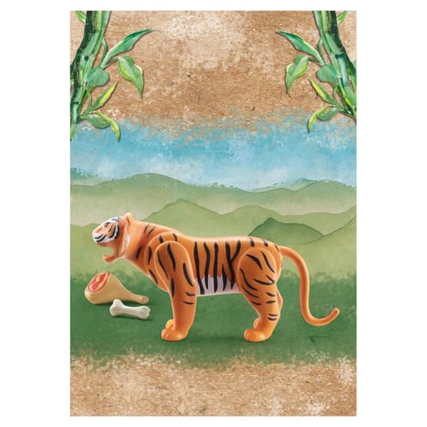Byggspel - PLAYMOBIL - 71055 Wiltopia Tiger - Orange - Blandat - Barn