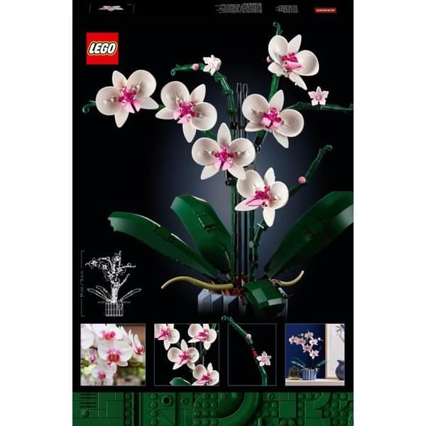 LEGO® Icons 10311 Orkidéen konstgjorda blomväxter inomhus, heminredning