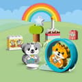 Miniatyrbild 4 av 6: LEGO 10977 DUPLO Min första valp och kattunge med ljudeffekter, babyleksak från 18 månader, djurfigurer, stora klossar