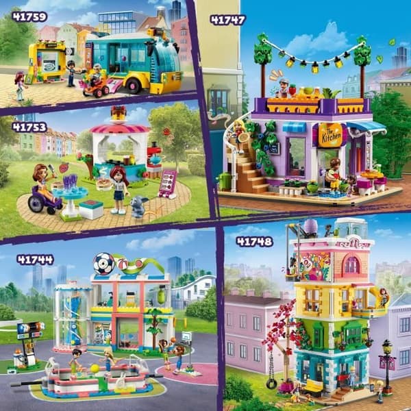 LEGO® Friends 41753 Creperiet, kreativ leksak med kaninfigur, present till barn 6 år