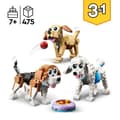 Miniatyrbild 2 av 6: LEGO® Creator 3-i-1 31137 Bedårande hundar, tax, mops, pudelminifigurer, barn från 7 år