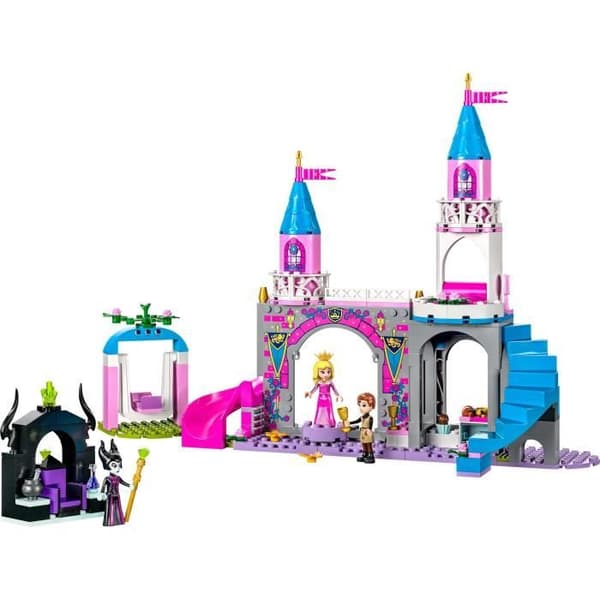 LEGO® Disney Princess 43211 Auroras slottleksak med törnrosa minifigur