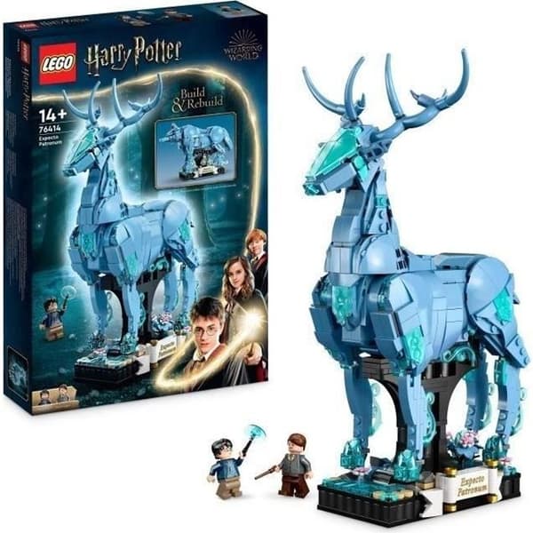 LEGO® Harry Potter 76414 Expecto Patronum 2-i-1 modellsats med hjort- och vargdjur