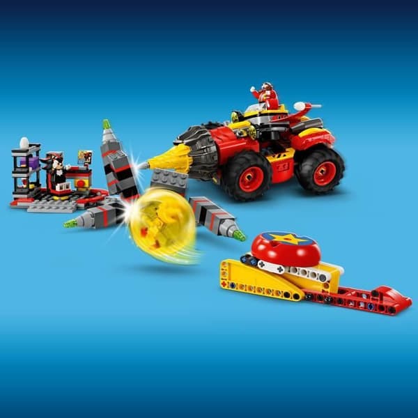 LEGO® Sonic the Hedgehog 76999 Super Sonic vs. Egg Drillster, med Shadow och Dr. Eggman