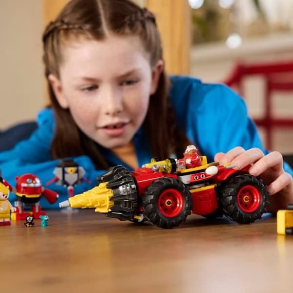 LEGO® Sonic the Hedgehog 76999 Super Sonic vs. Egg Drillster, med Shadow och Dr. Eggman