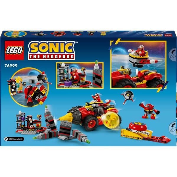 LEGO® Sonic the Hedgehog 76999 Super Sonic vs. Egg Drillster, med Shadow och Dr. Eggman