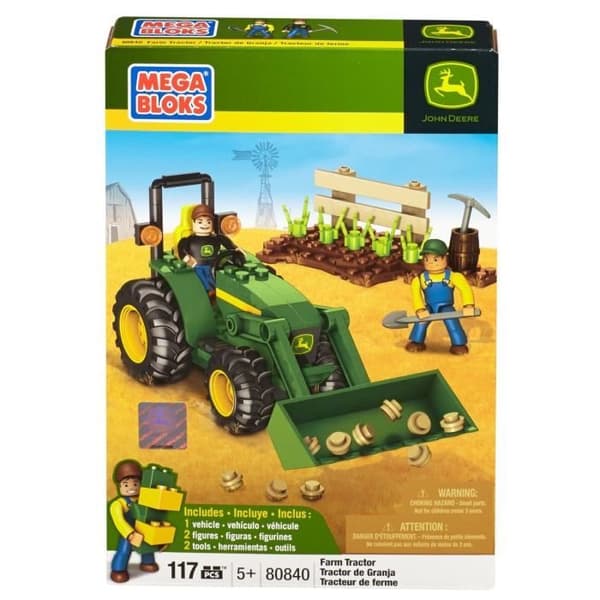 MEGA BLOCK John Deere traktor