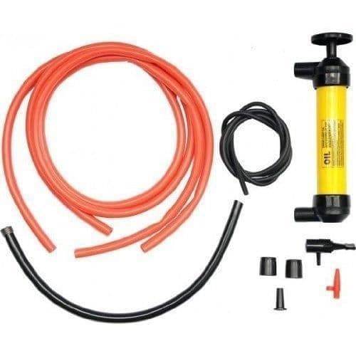 Multifunktionell handpump - YATO - 78022 - 3-delade slangar - Slangkopplingar och ventilfästen