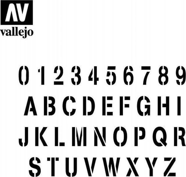 Verktyg modeller - tillbehör modeller - reservdelar modeller Vallejo - 2022368 - : Mallar - Stämpeltyp