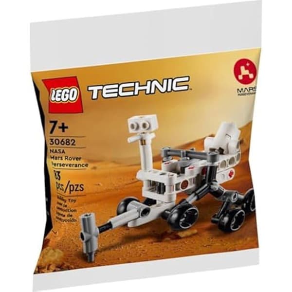 Byggset - LEGO - NASA Mars Rover Perseverance - 83 bitar - 7 år och äldre - Grå
