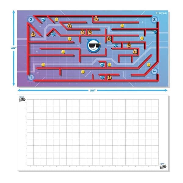 Sphero Maze & Grid kodemåtte