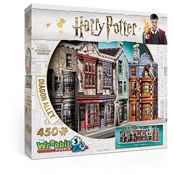 3D PUSSEL - Harry Potter: Diagongränd - 450 st