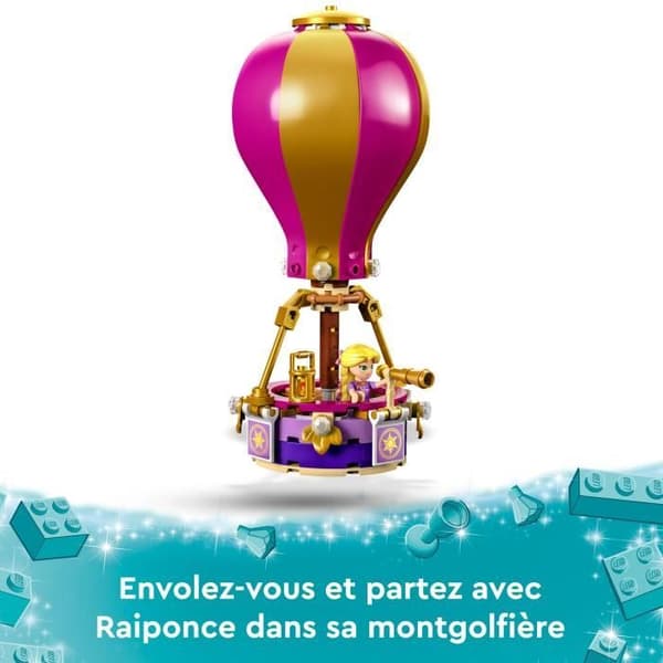 LEGO® Disney Princess 43216 Prinsessornas förtrollade resa, leksak med häst och minifigurer
