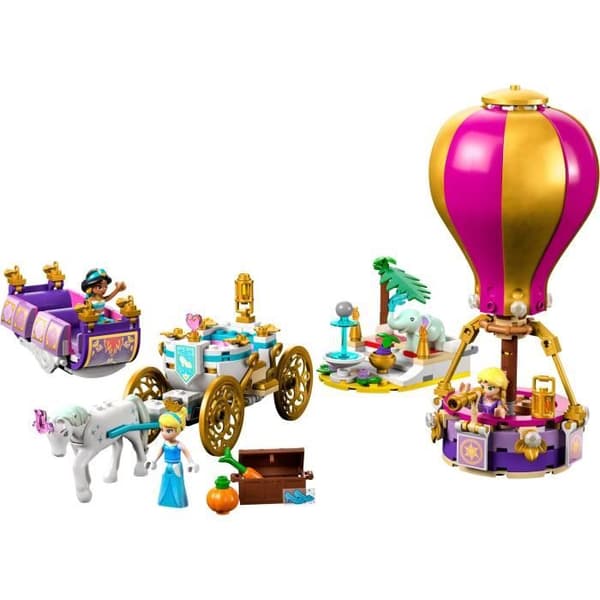 LEGO® Disney Princess 43216 Prinsessornas förtrollade resa, leksak med häst och minifigurer