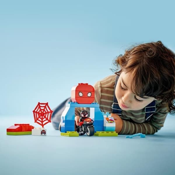 LEGO® DUPLO® Marvel 10424 Spin's Motorcycle Adventure - Spidey and Friends Toy
