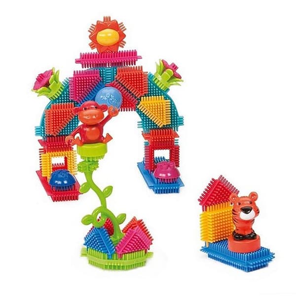 Bristle Blocks Junglespand med 54 stk