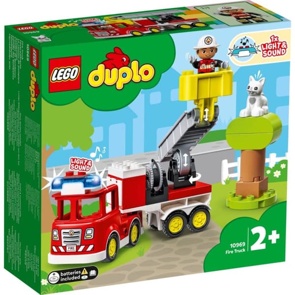 Lego Duplo 10969 Brandbil + Ljus och Ljud