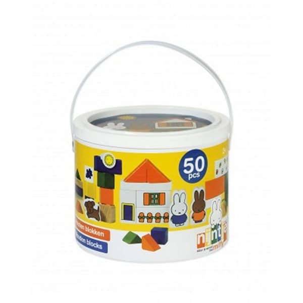 Miffy träklossar 50 stycken