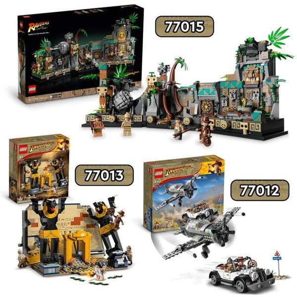 LEGO® Indiana Jones 77015 Den gyllene idolens tempel, vuxenmodell, Raiders of the Lost Ark