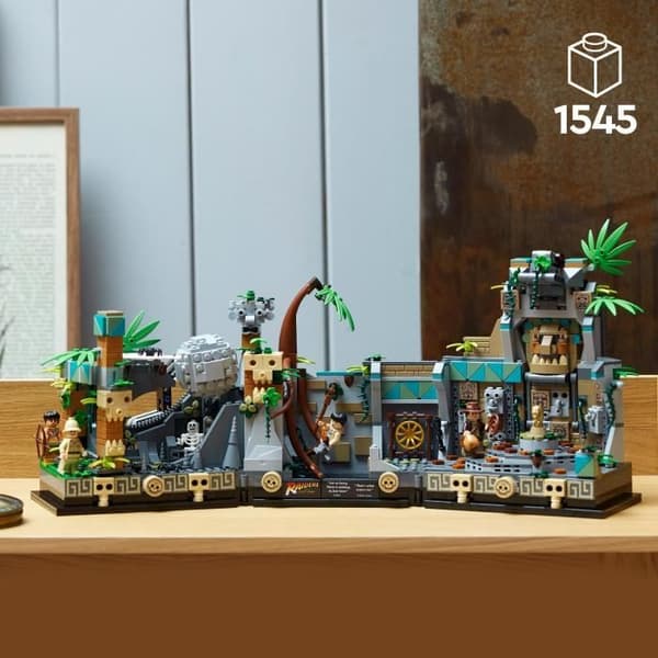 LEGO® Indiana Jones 77015 Den gyllene idolens tempel, vuxenmodell, Raiders of the Lost Ark