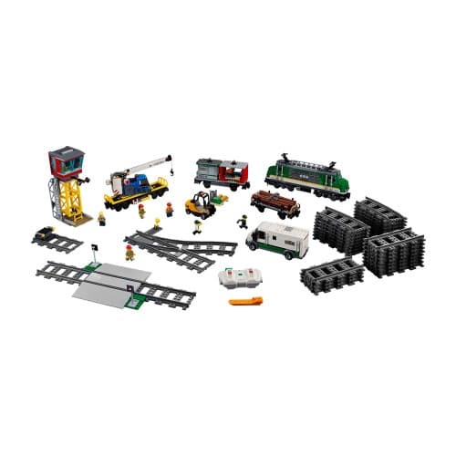 LEGO City 60198 - godståg - byggsats