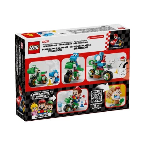 LEGO Super Mario 72031 - Mario Kart - Yoshi Cykel - byggsats