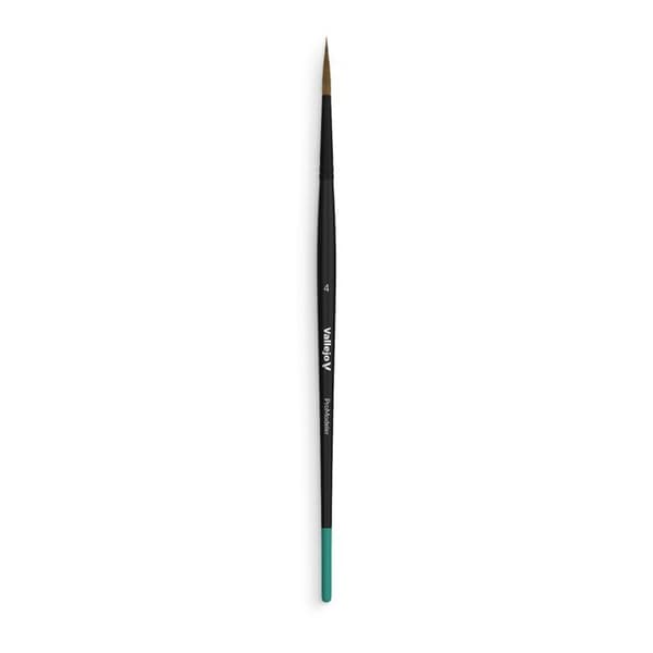 Vallejo - 2021185 - : B01004 - Pro Modeler - Rund pensel - Naturlig 4