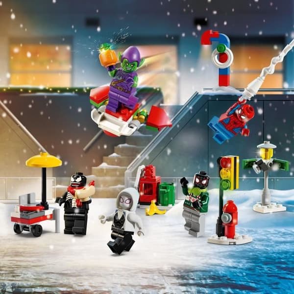 LEGO® Marvel 76293 Spider-Man adventskalender 2024 - Festpresent till barn