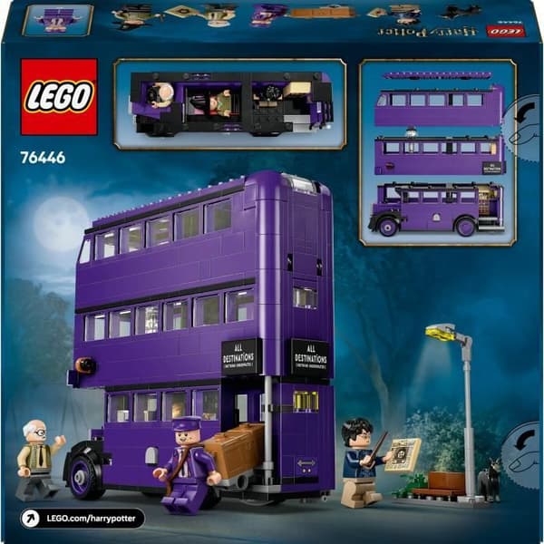 LEGO Harry Potter 76446 Äventyr i Magicobus - Byggspel för barn från 8 år.