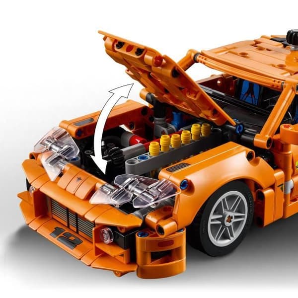 LEGO Technic 42204 Fast and Furious Toyota Supra MK4 - Bil leksak för pojkar från 9 år