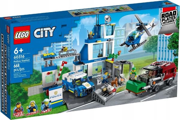 LEGO City politistation 60316 City Command