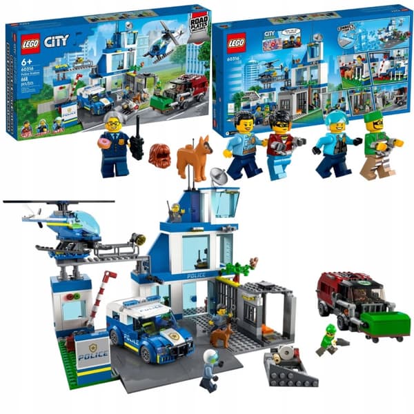LEGO City politistation 60316 City Command