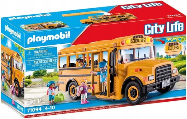 PLAYMOBIL 70983 Koulubussi Auto Bussiauto