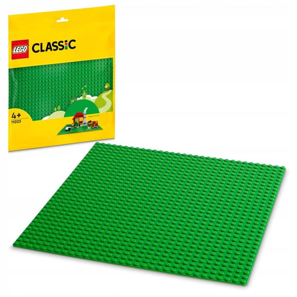 LEGO Classic bundplade GRØN 11023