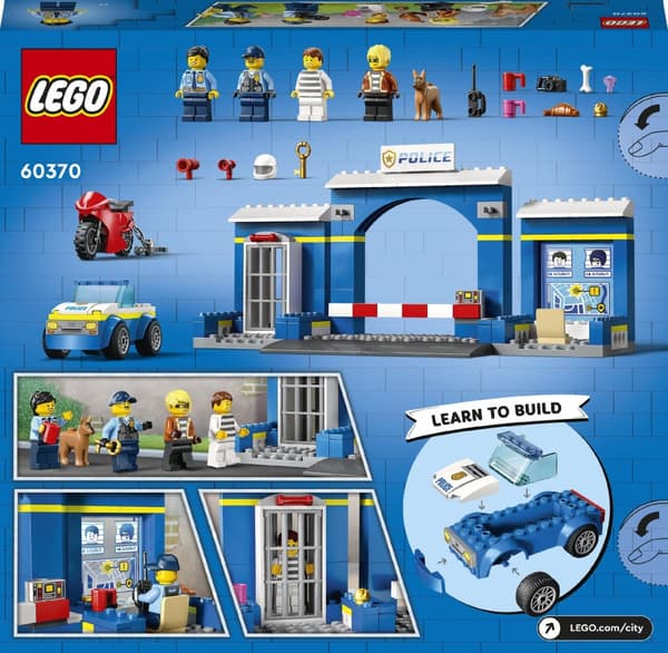 LEGO Cityn poliisiaseman autopoliisiauton moottori 4+ Easy 60370