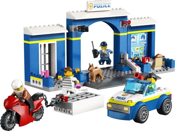 LEGO Cityn poliisiaseman autopoliisiauton moottori 4+ Easy 60370