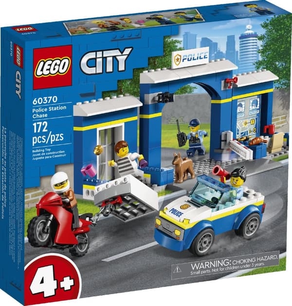 LEGO Cityn poliisiaseman autopoliisiauton moottori 4+ Easy 60370