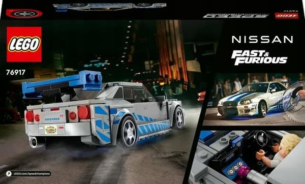 LEGO Speed Nissan Skyline Car Fast Furious 76917 -auto