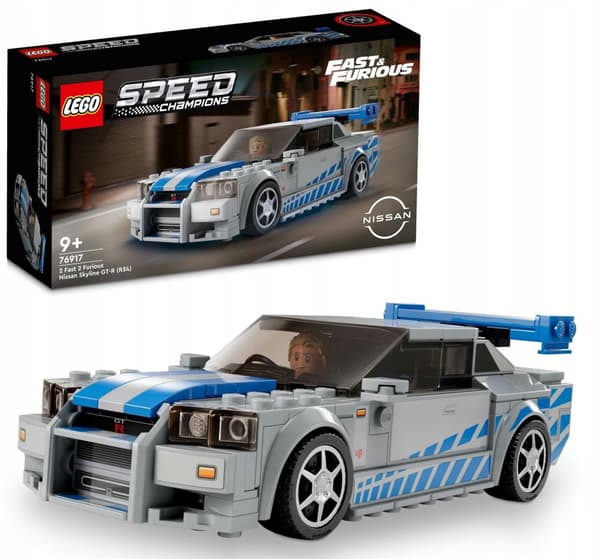 LEGO Speed Nissan Skyline Car Fast Furious 76917 -auto
