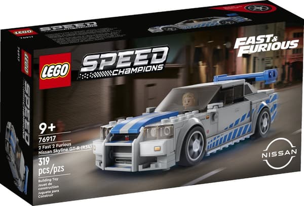 LEGO Speed Nissan Skyline Car Fast Furious 76917 -auto
